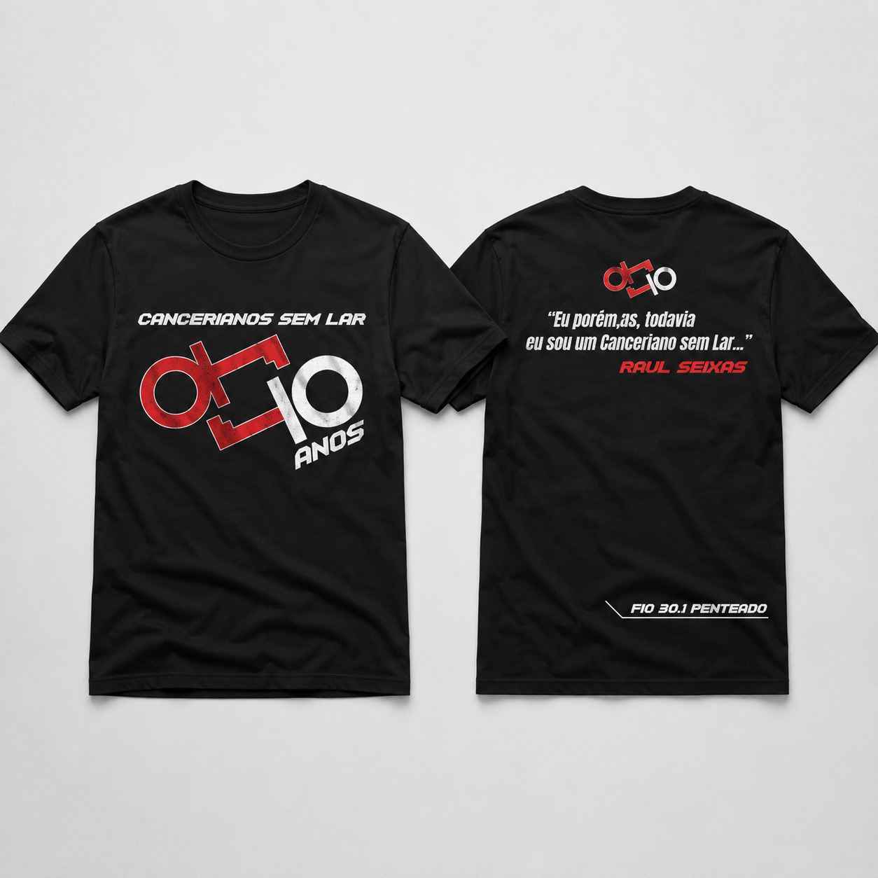 Camiseta 10 anos